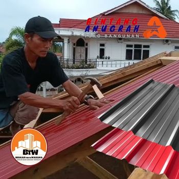 RABARI DECK Spandek Toko Bangunan Bintang Anugrah Pekanbaru Toko Bangunan Murah Pekanbaru Jual Spandek RABARI DECK Pekanbaru Grosir Atap Spandek Murah Pekanbaru Distributor Atap Pekanbaru Jual Atap Murah Pekanbaru Supplier Spandek Pekanbaru Agen Atap 030Mm Pekanbaru