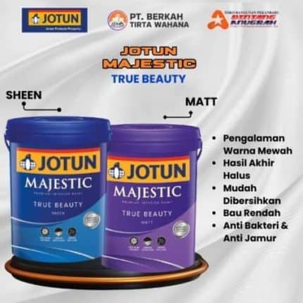 Jotun Majestic 2 Agen Cat JotunMajestic Pekanbaru - Cat Anti Cuaca - Cat Eksterior - Distributor Cat JotunMajestic Pekanbaru - Supplier Cat JotunMajestic Pekanbaru - Cat Jotun Majestic Murah Pekanbaru.
