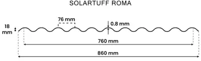 SolarTuff Roma Toko Bangunan Bintang Anugrah Pekanbaru SolarTuff Roma
