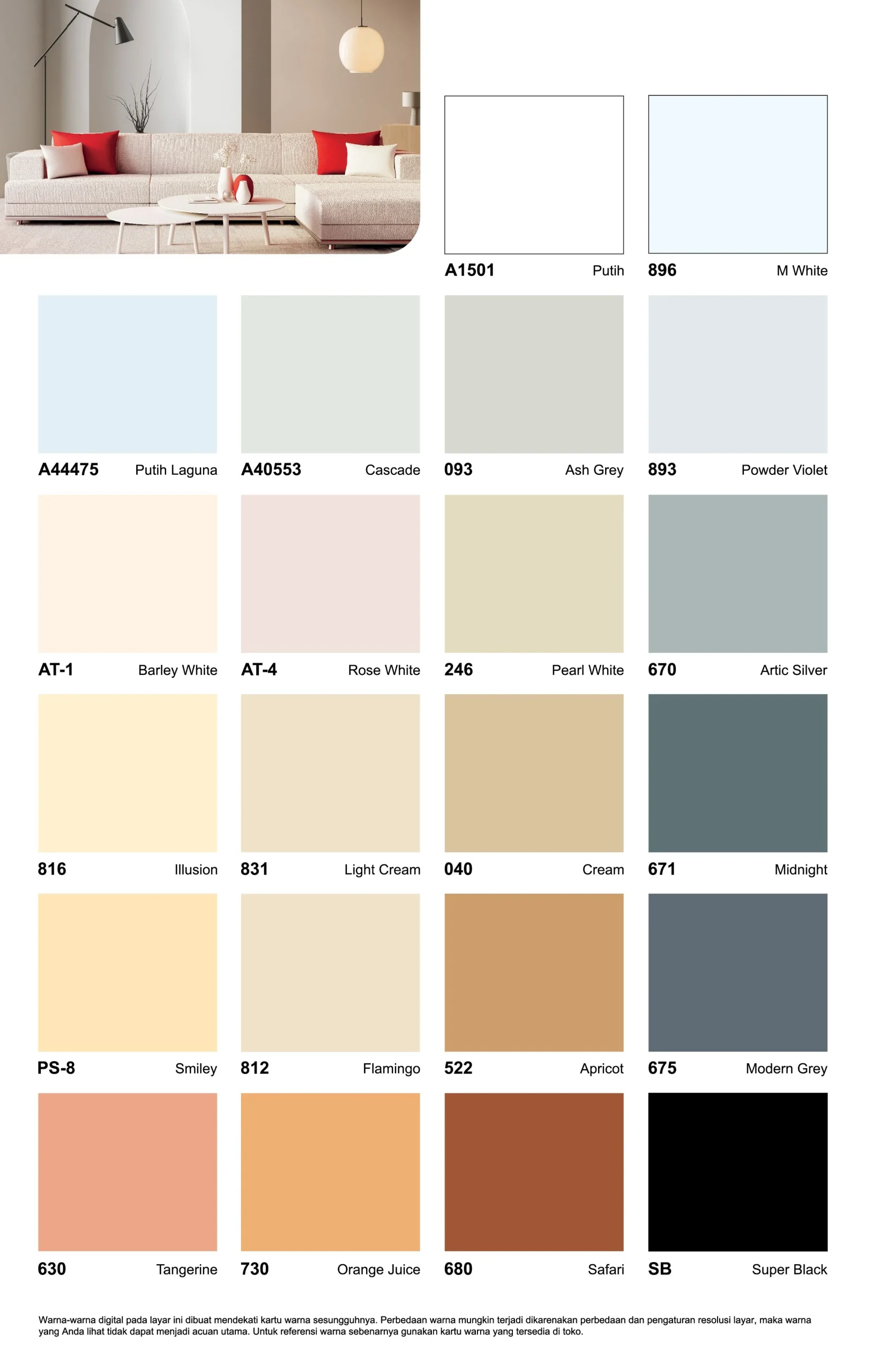 Cat Tembok Avitex - Image 4