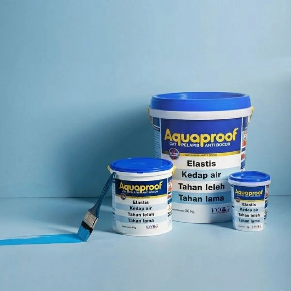 Aquaproof cat pelapis anti bocor untuk atap dan dinding rumah Toko Bangunan Bintang Anugrah Pekanbaru Toko Bangunan Bintang Anugrah Pekanbaru