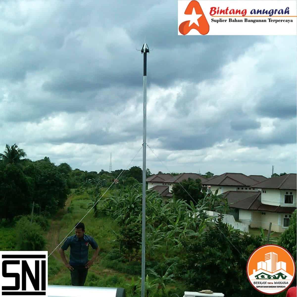 harga penangkal petir di pekanbaru riau sumatera