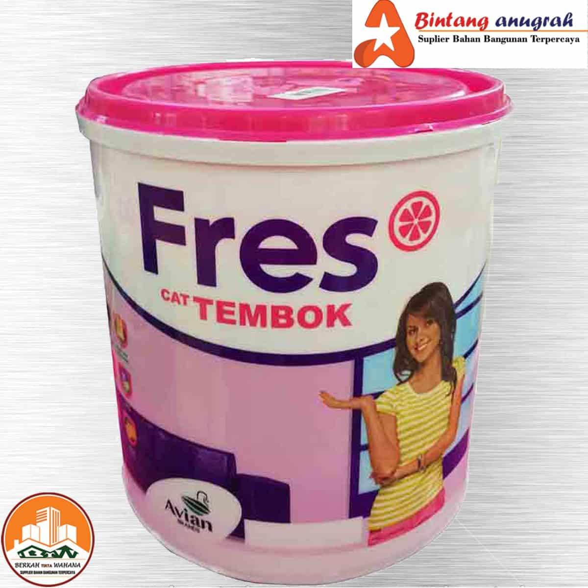 jual cat tembok fres di pekanbaru riau